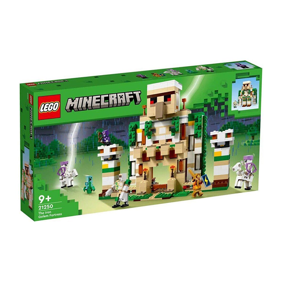 21250 LEGO® Minecraft® Demir Golem Kalesi 868 Parça +9 yaş