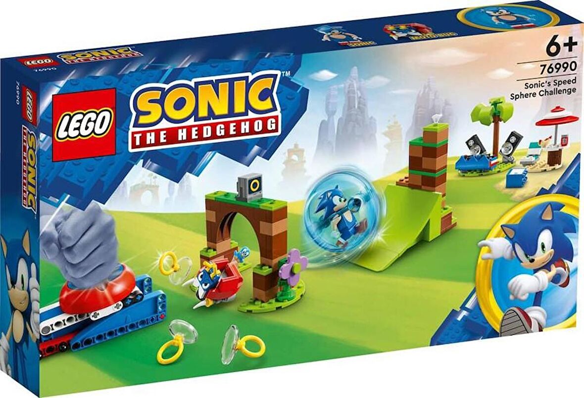 LEGO Sonic the Hedgehog 76990 Sonic's Speed Sphere Challenge