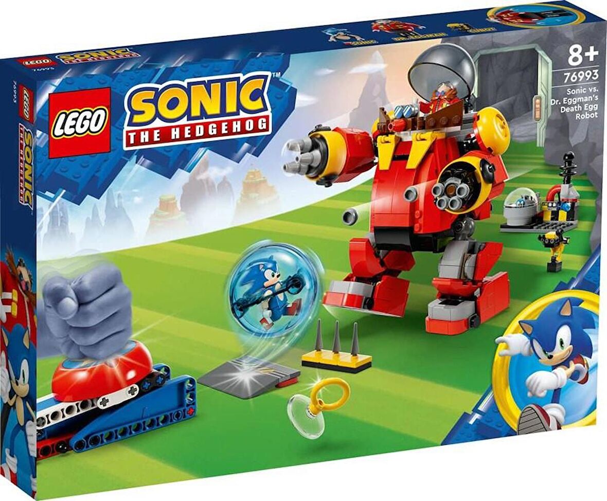 LEGO Sonic The Hedgehog 76993 Sonic vs. Dr. Eggman's Death Egg Robot