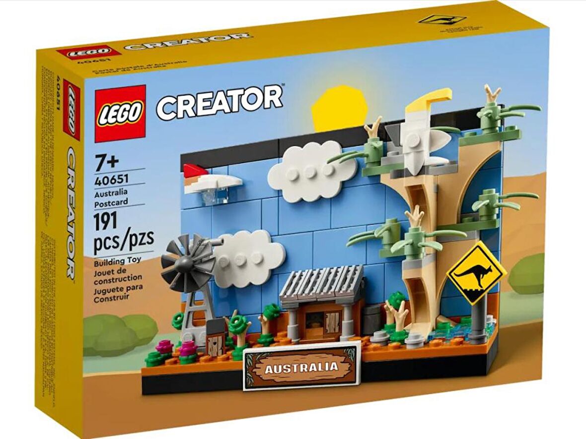 LEGO 40651 Creator Avustralya Kartpostalı