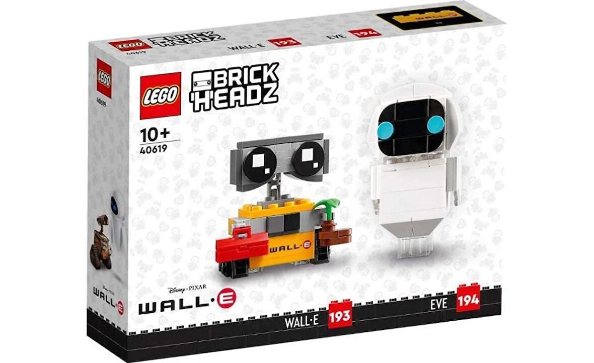 LEGO BrickHeadz 40619 EVE and WALL-E