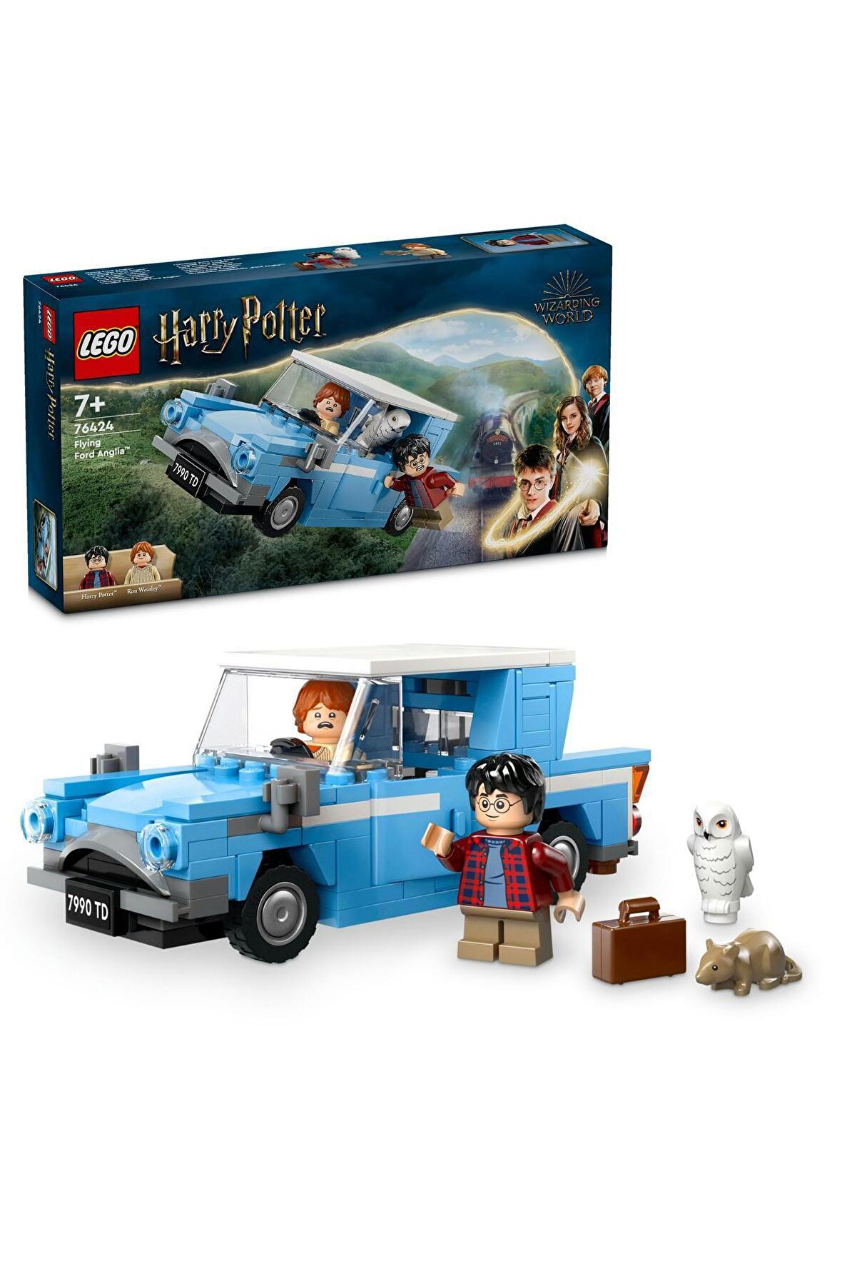 LEGO® Harry Potter™ Uçan Ford Anglia™ 76424 - 7 Yaş ve Üzeri İçin Yapım Seti (165 Parça)