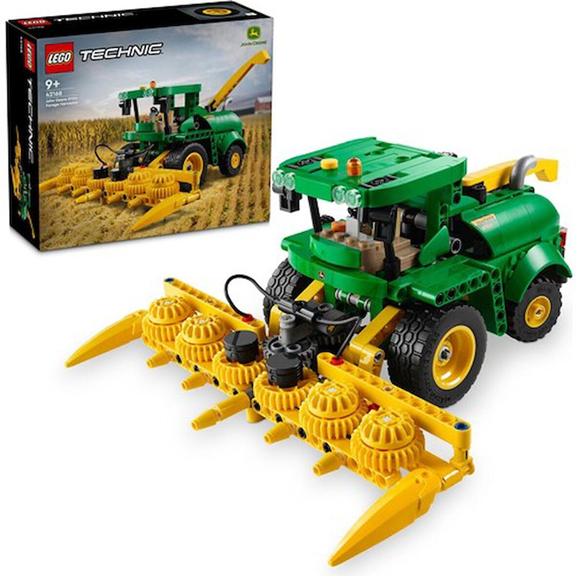 LEGO® Technic John Deere 9700 Forage Harvester 42168 - 9 Yaş ve Üzeri Çocuklar için Tarım Aracı İçeren Koleksiyonluk Yaratıcı Oyuncak Model Yapım Seti (559 Parça)