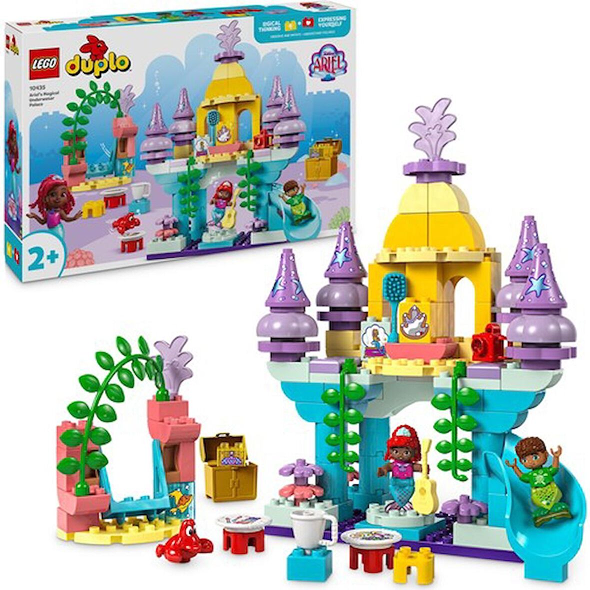 LEGO® DUPLO® | Disney Ariel'in Sihirli Su Altı Sarayı 10435 (116 Parça)