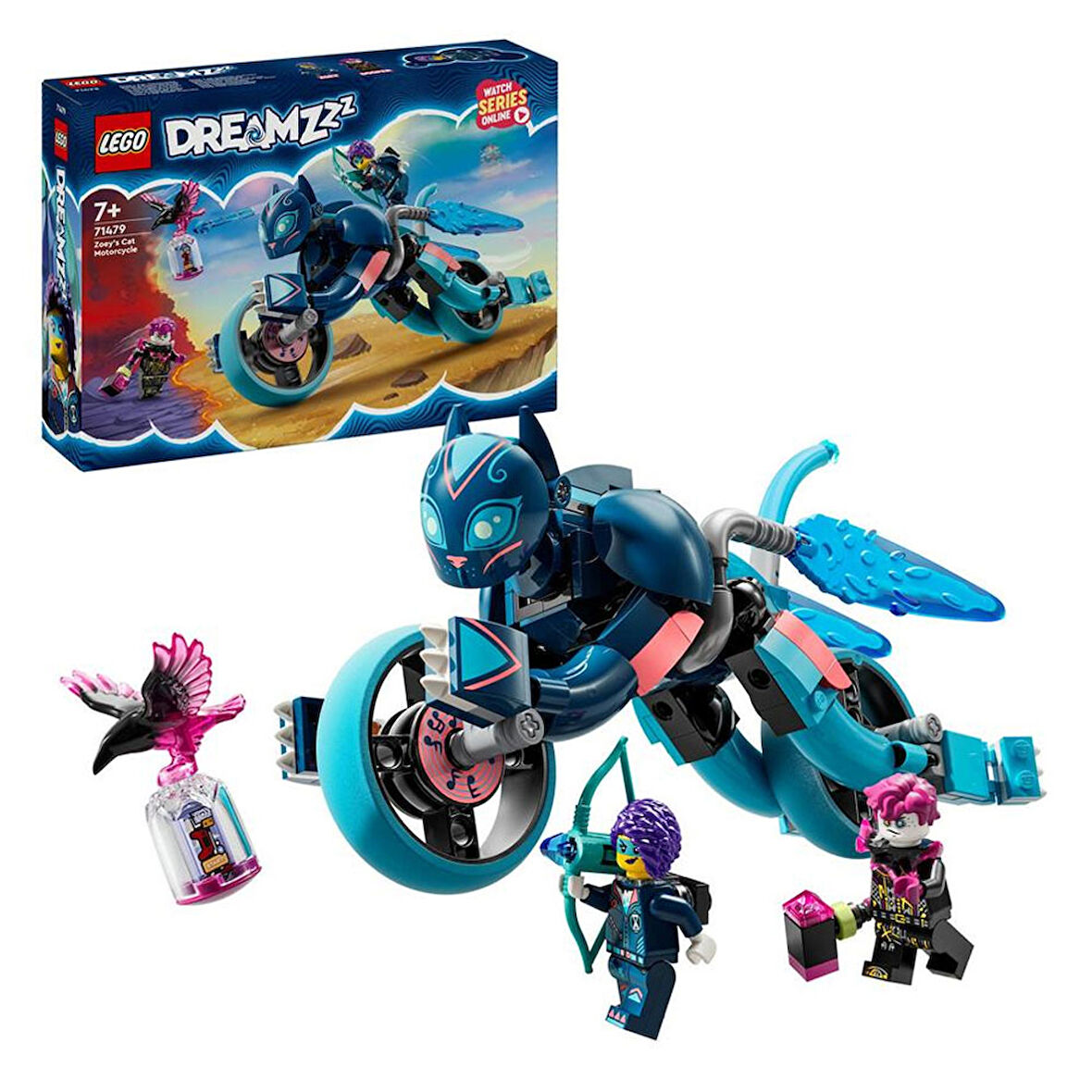 LEGO Dreamzzz Zoeys Cat Motorcycle 71479