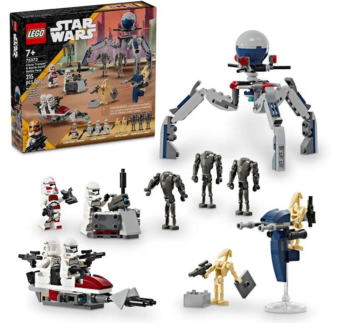 Lego Star Wars 75372 Clone Trooper & Battle Droid Battle Pack