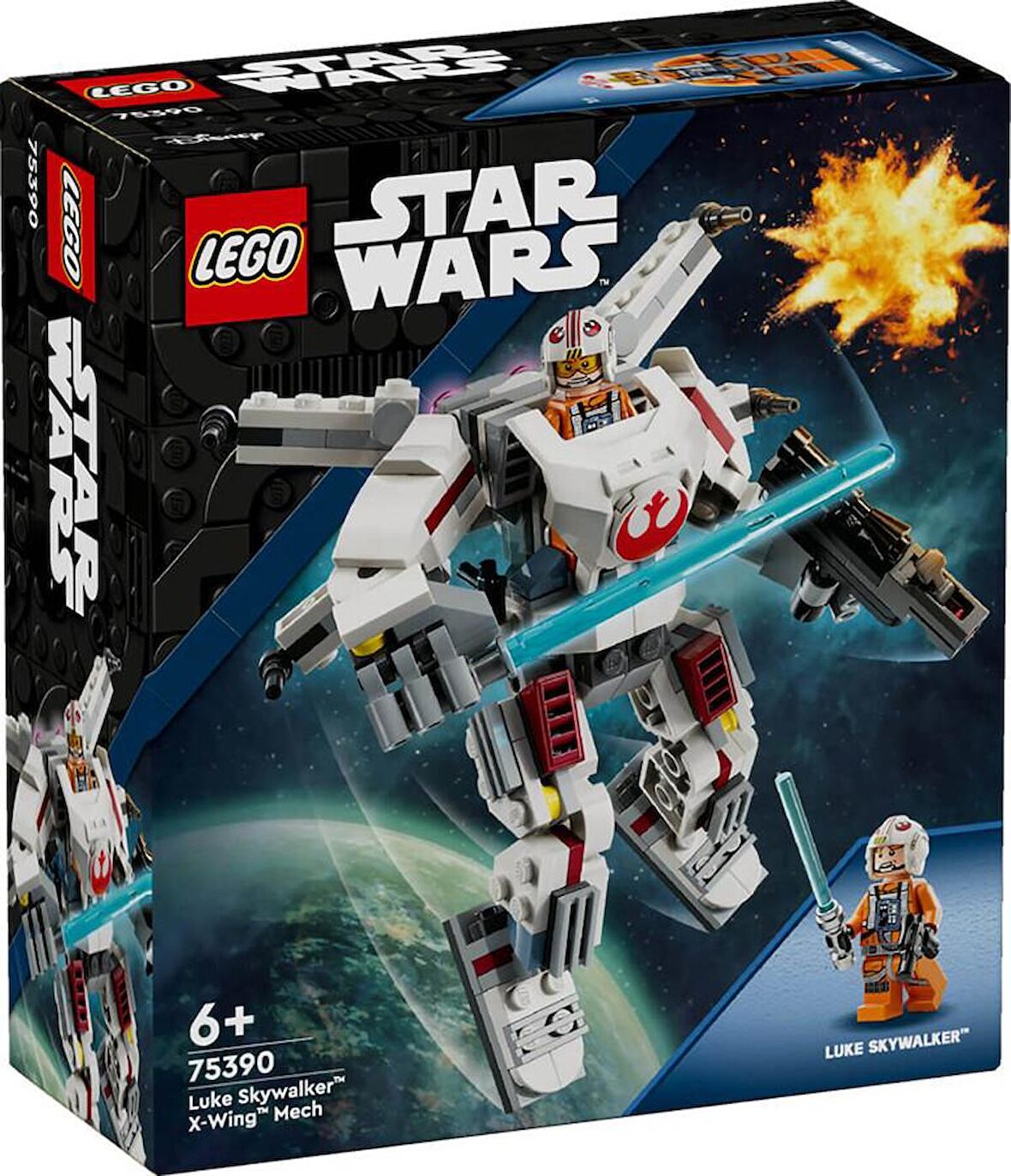 LEGO Star Wars 75390 Luke Skywalker X-wing Mech