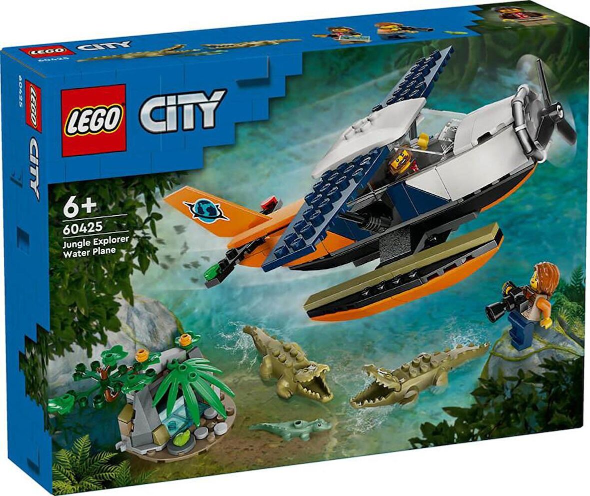 LEGO City 60425 Jungle Explorer Water Plane