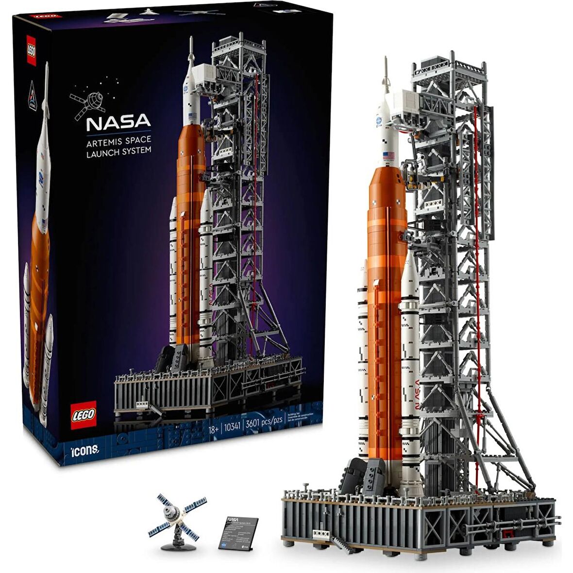 LEGO 10341 Icons Nasa Artemis Uzay Fırlatma Sistemi (3601 Parça)