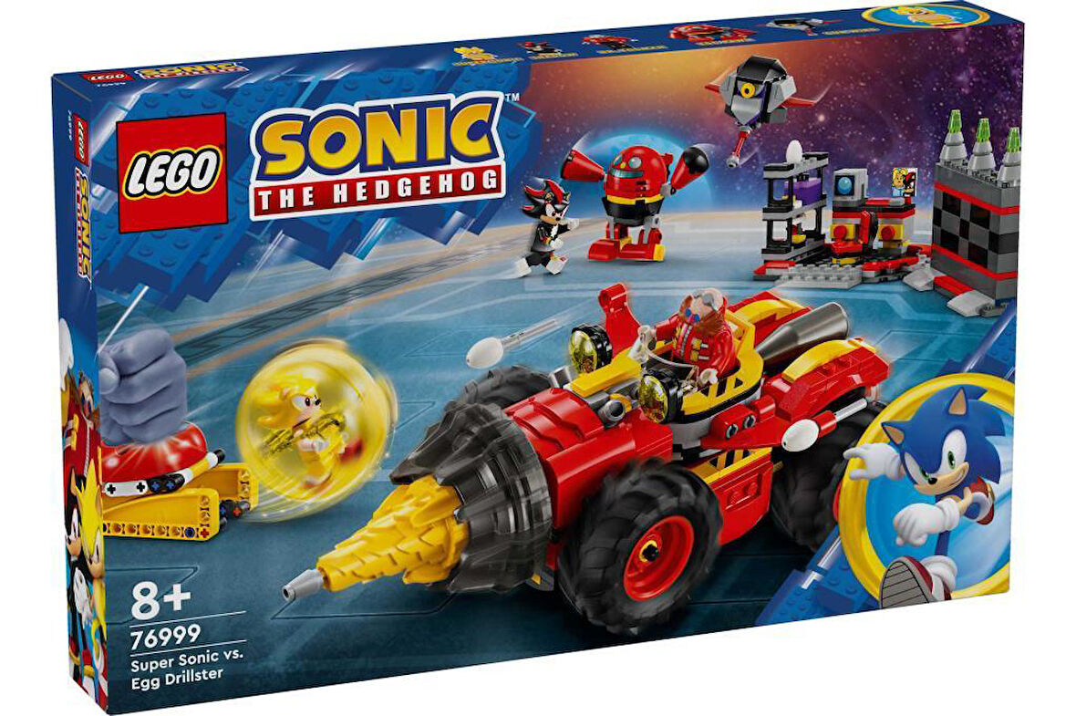 LEGO Sonic the Hedgehog 76999 Super Sonic vs. Egg Drillster