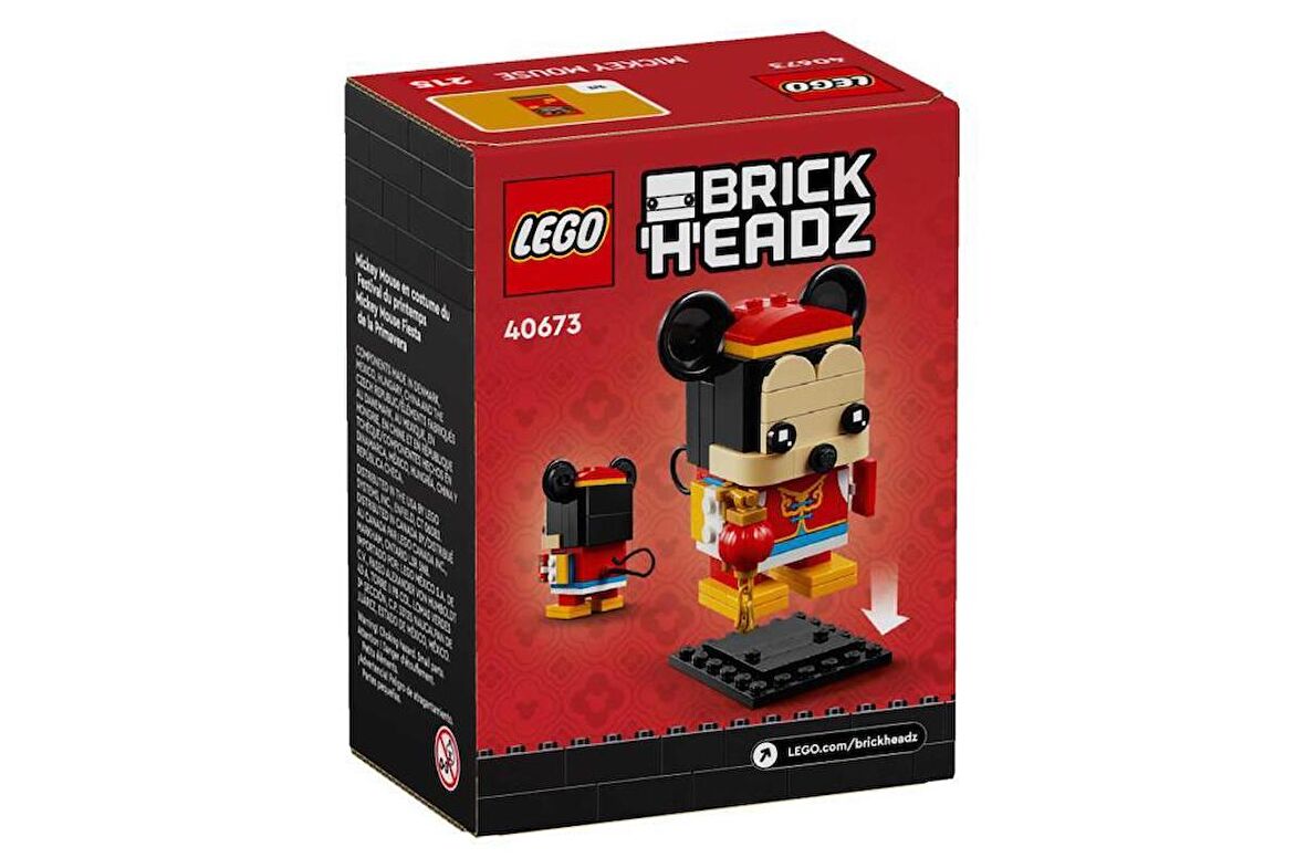 LEGO BrickHeadz 40673 Spring Festival Mickey Mouse