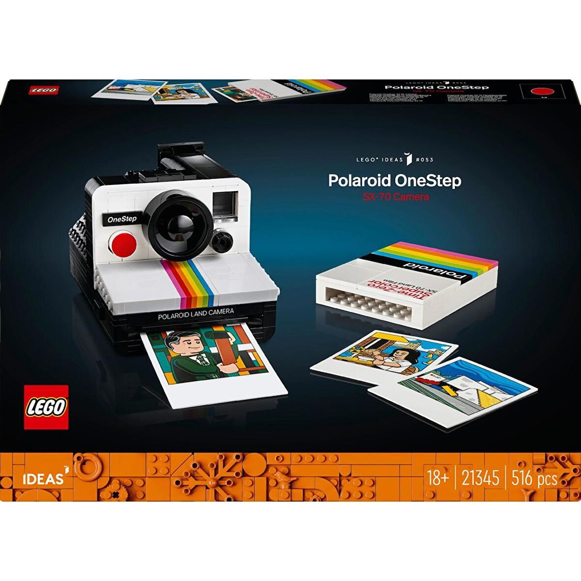 Lego ideas 21345 Polaroid OneStep SX-70 Kamera 