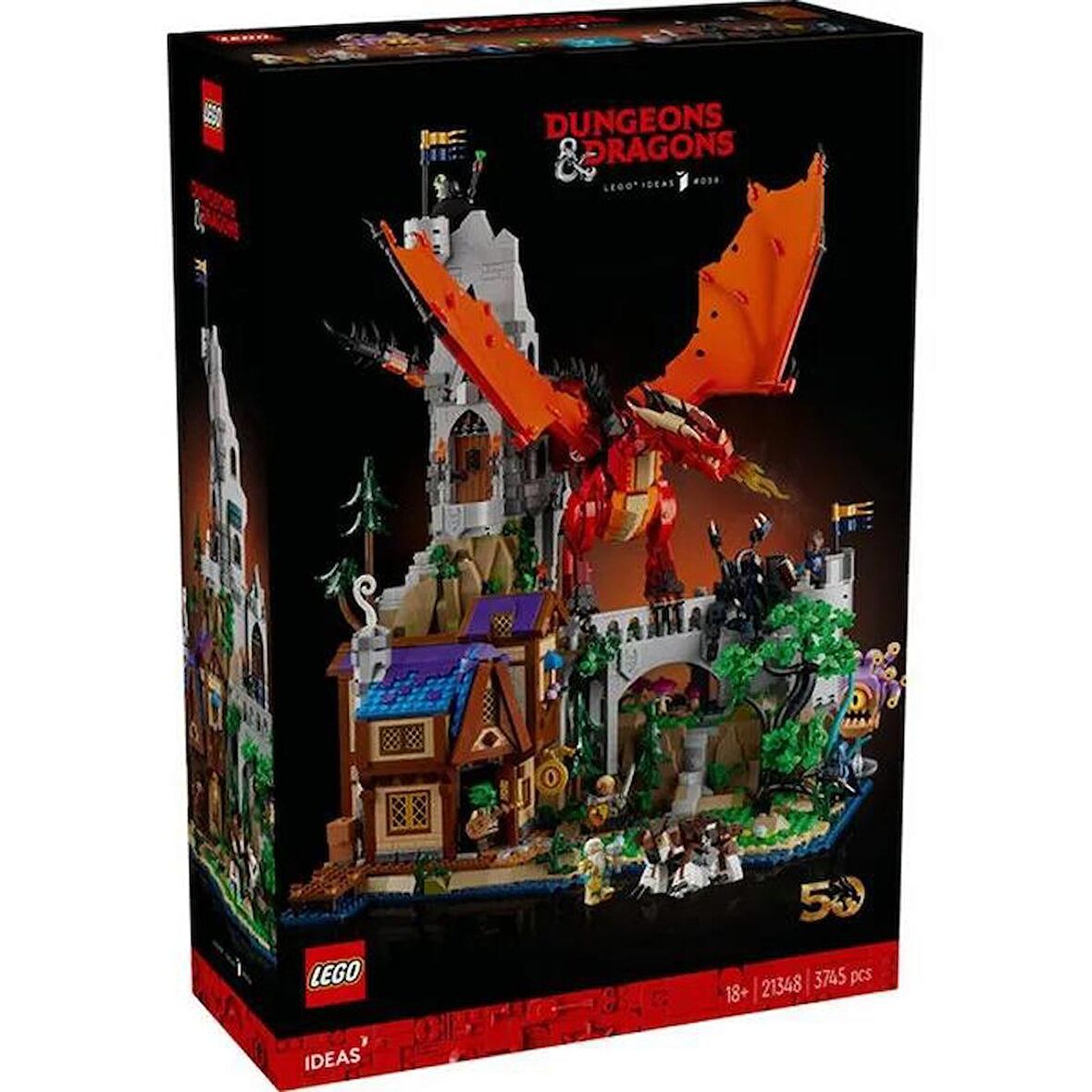 LEGO Ideas 21348 Dungeons and Dragons: Red Dragon's Tale