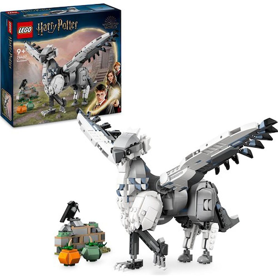 LEGO® Harry Potter# Şahgaga 76427 - 9 Yaş ve Üzeri Harry Potter Hayranları için Hipogrif Modeli Yapım Seti (723 Parça)