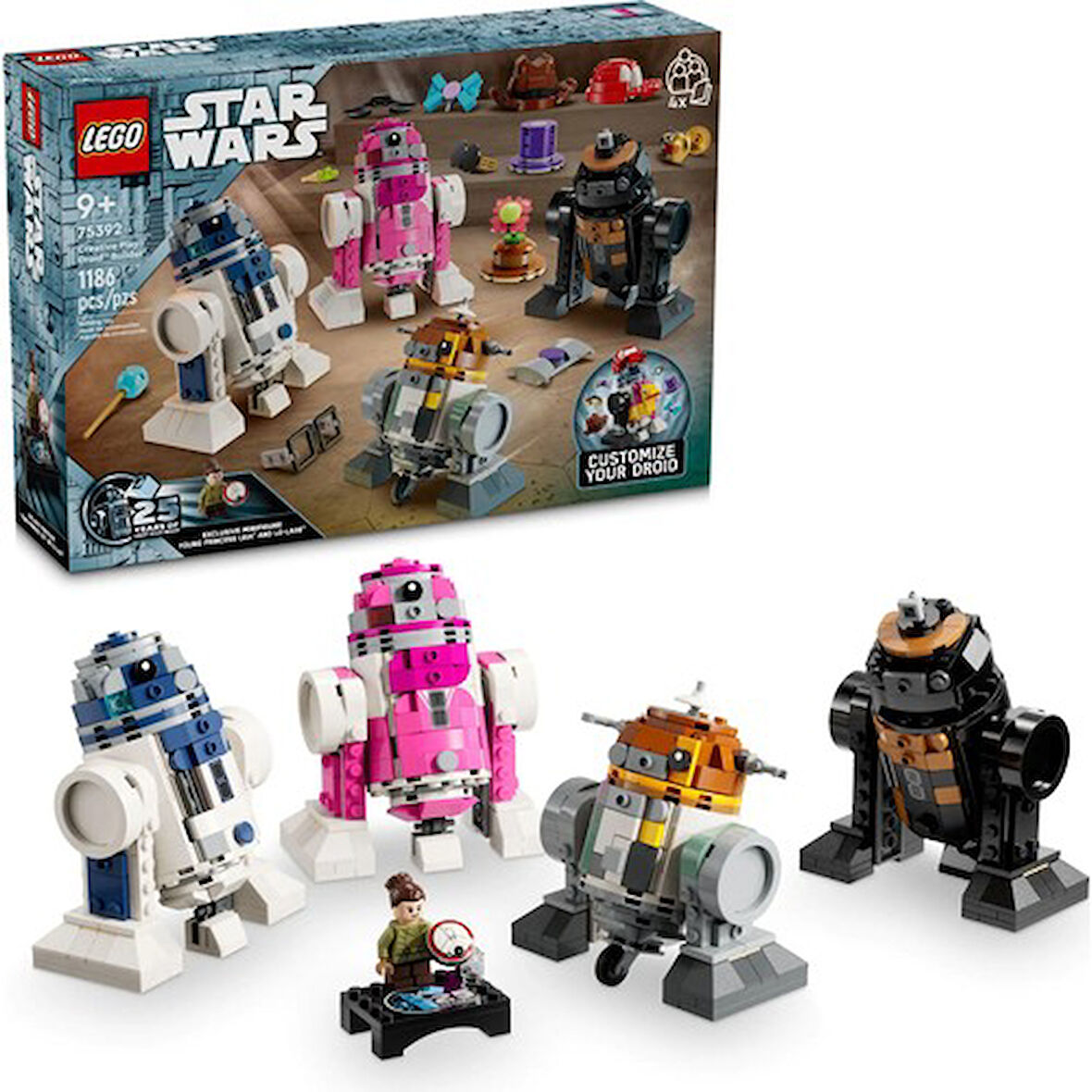LEGO Star Wars - 75392 Creative Play Droid™ Builder (1186 Parça)