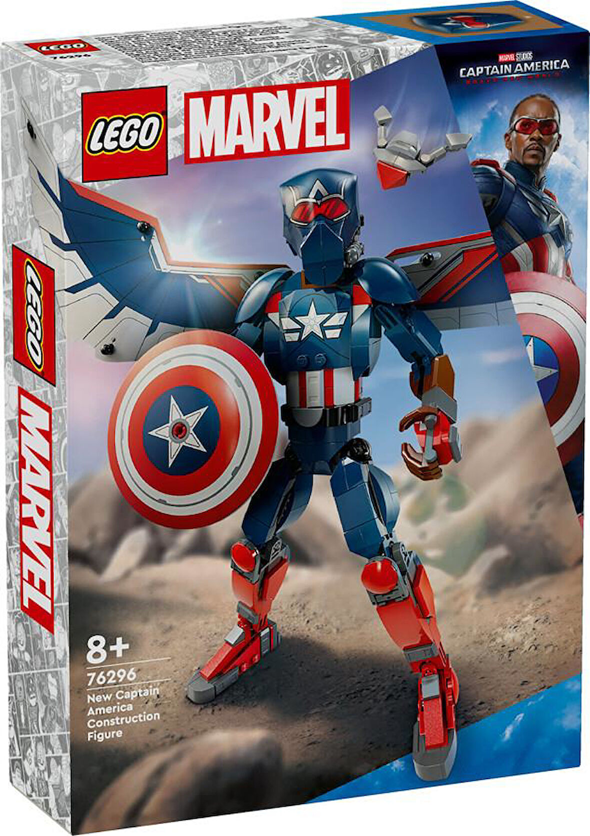LEGO Super Heroes 76296 New Captain America Construction Figure