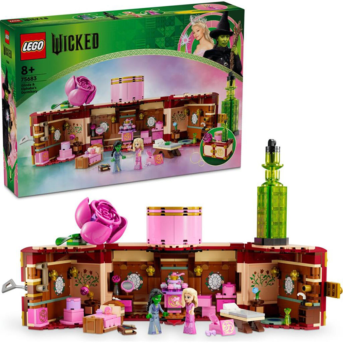 LEGO Wicked 75683  Glinda ve Elphaba’nın Yurdu (740 Parça)