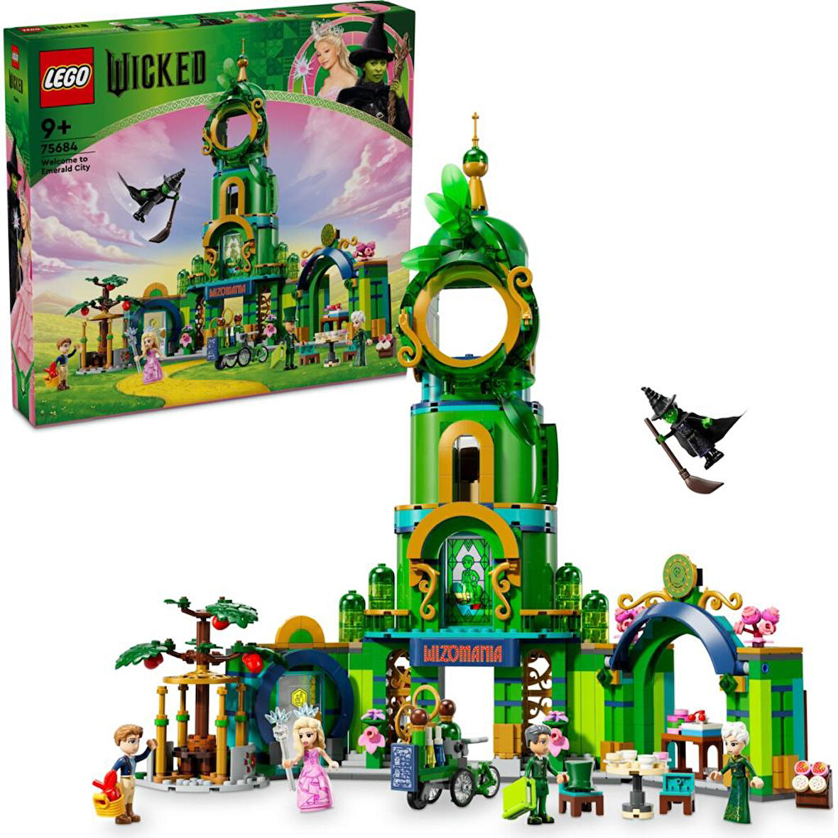 LEGO 75684 Wicked Emerald City’ye Hoş Geldiniz 75684 (945 Parça)