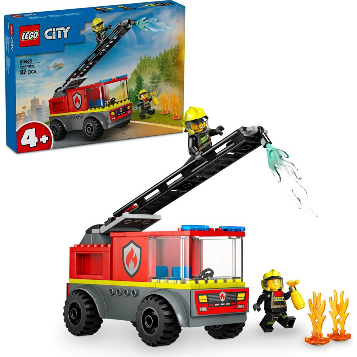 LEGO 60463 City Merdivenli İtfaiye Kamyonu