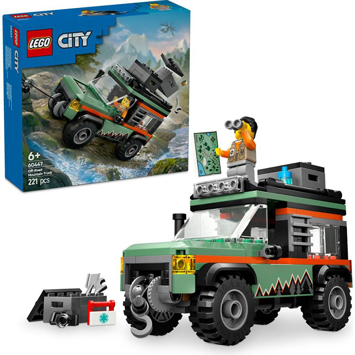 LEGO 60447 City 4x4 Arazi Dağ Arabası