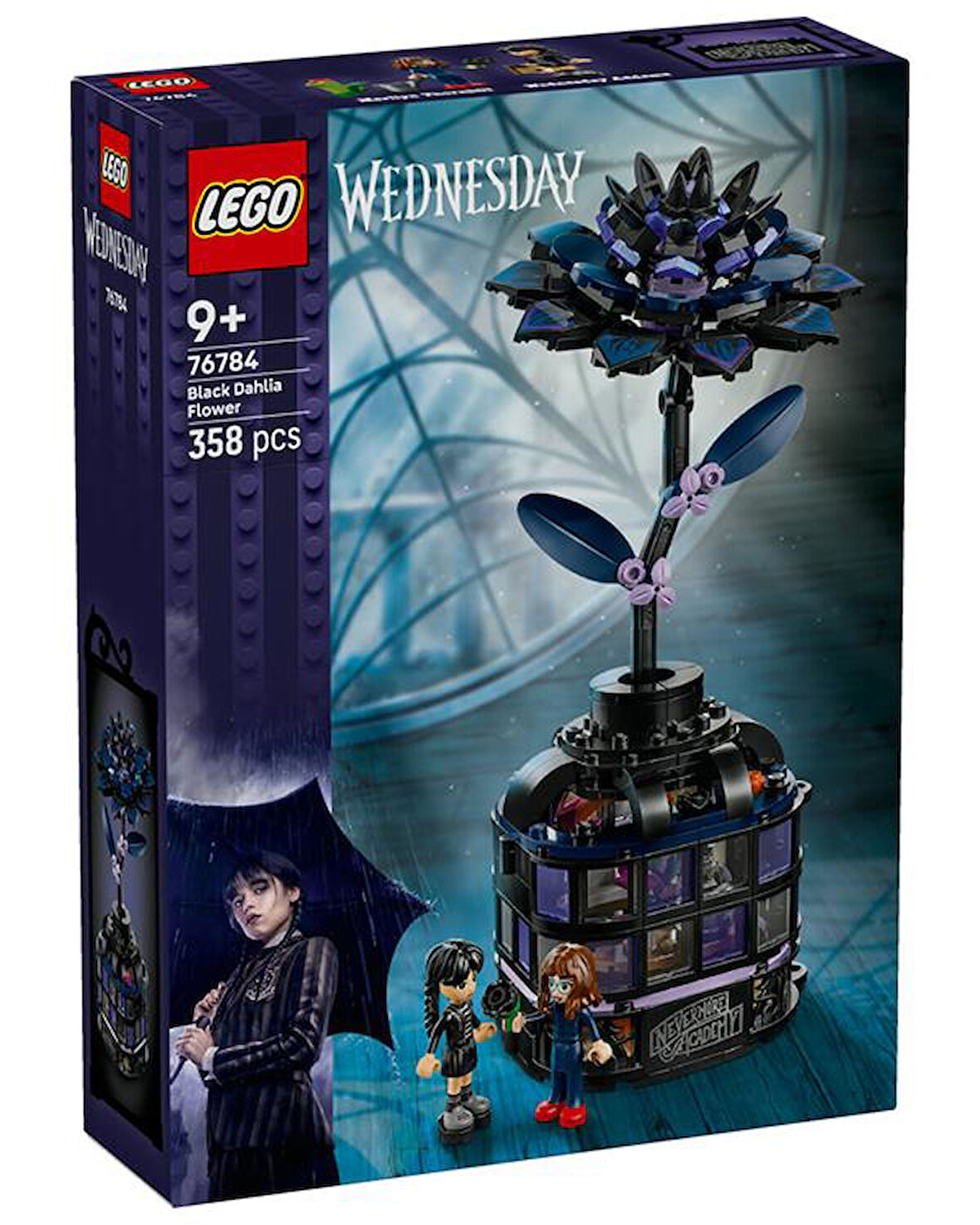 Lego Wednesday Siyah Yıldız Çiçeği 358 Parça 76784