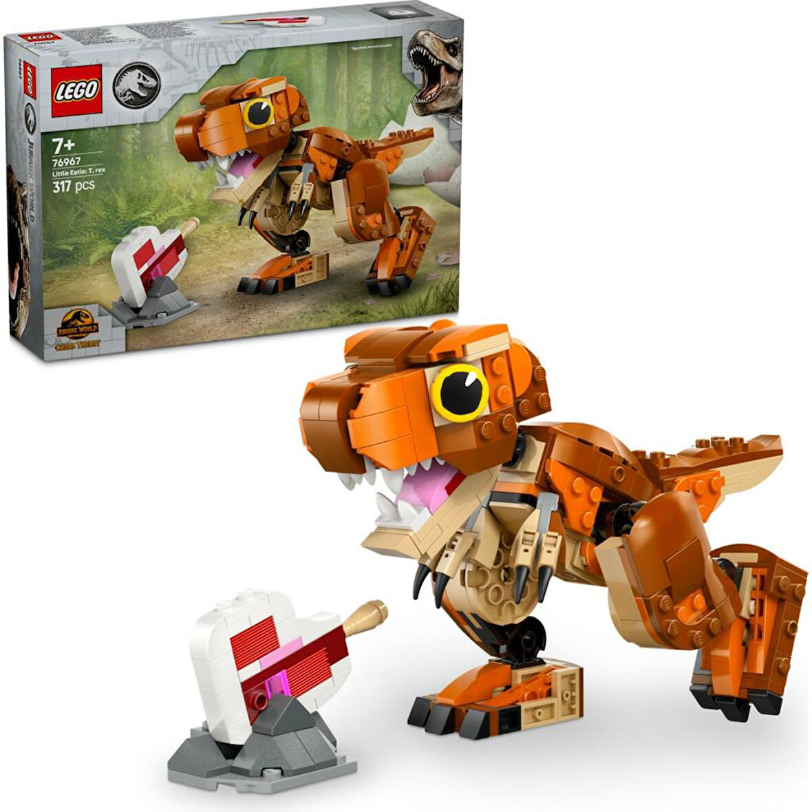 LEGO 76967 Jurassic World Küçük Eatie: T. rex 