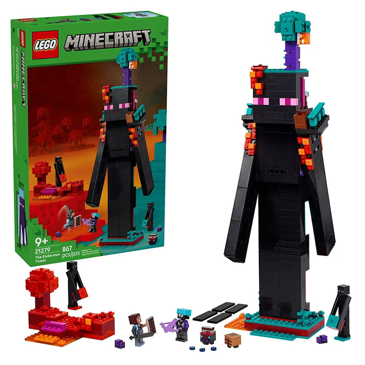 LEGO Minecraft Enderman Kulesi 21279