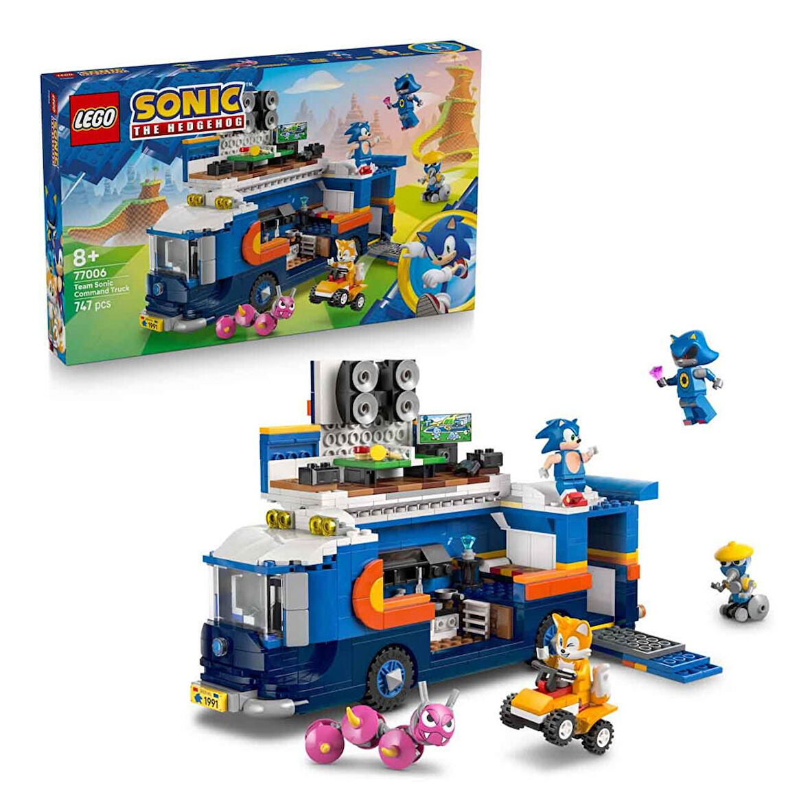 LEGO Sonic the Hedgehog Sonic Takımı Komuta Kamyonu 77006