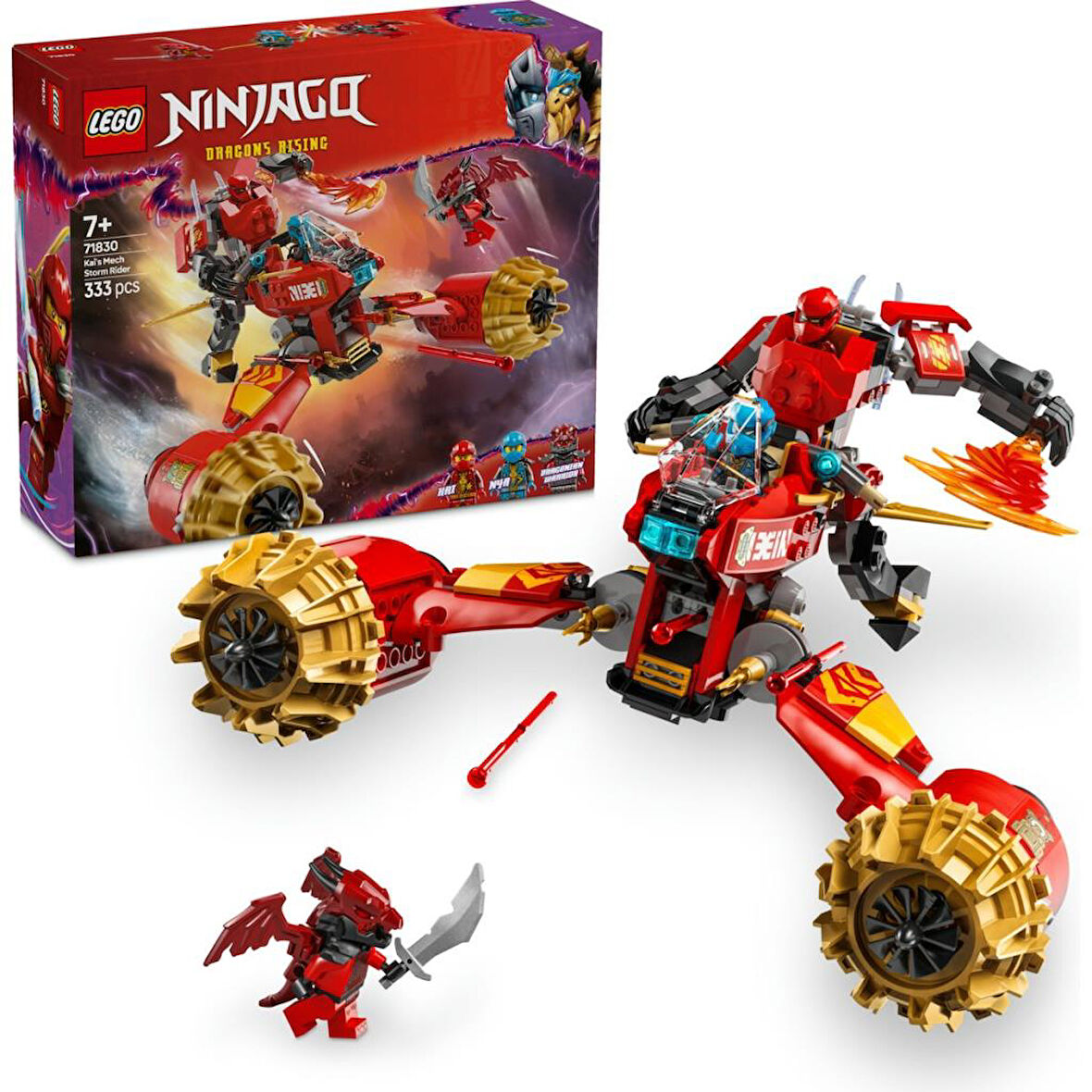 LEGO 71830 NINJAGO® Kai’nin Robot Fırtına Aracı 71830