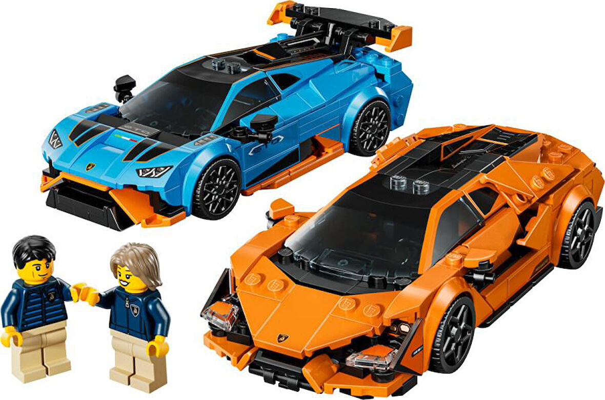 LEGO77238  Speed Champions Lamborghini Revuelto ve Huracán STO