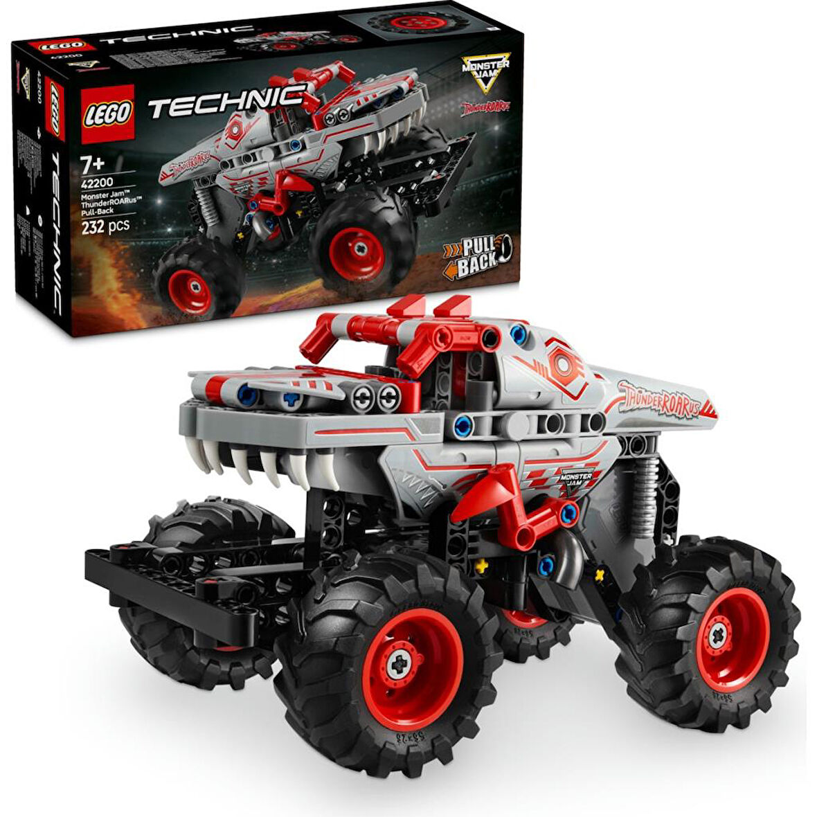 LEGO 42200 Technic Monster Jam™ ThunderROARus™ Çek-Bırak