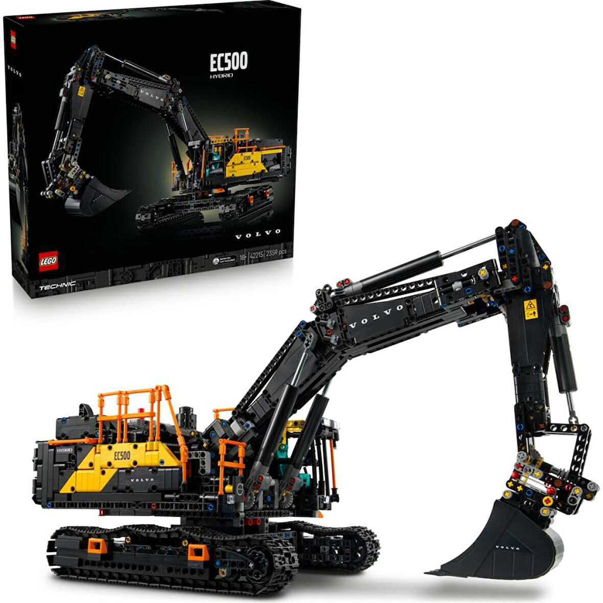 LEGO 42215  Technic Volvo EC500 Hybrid Ekskavatör