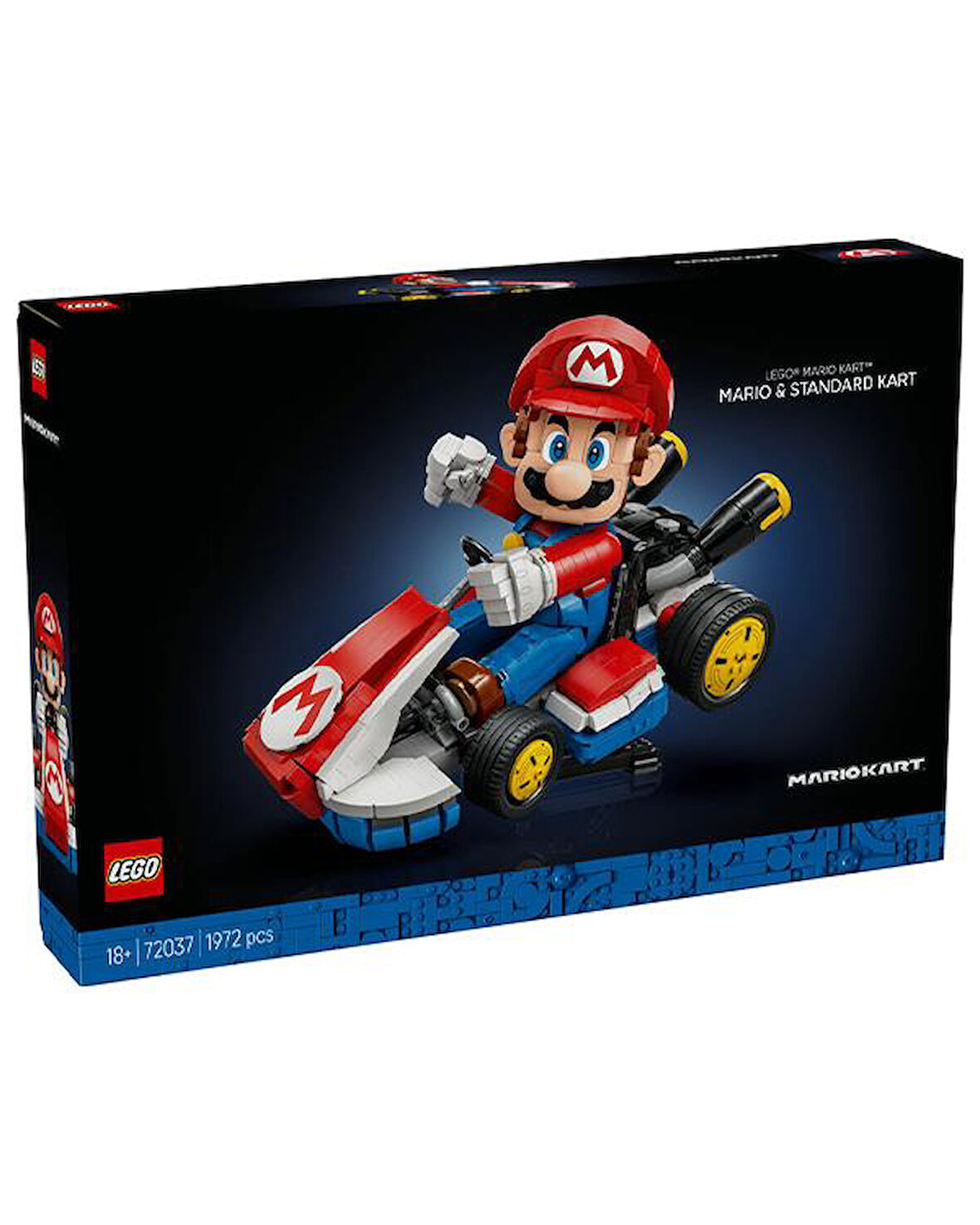 Lego Mario Kart Mario ve Standart Kart 1972 Parça 72037