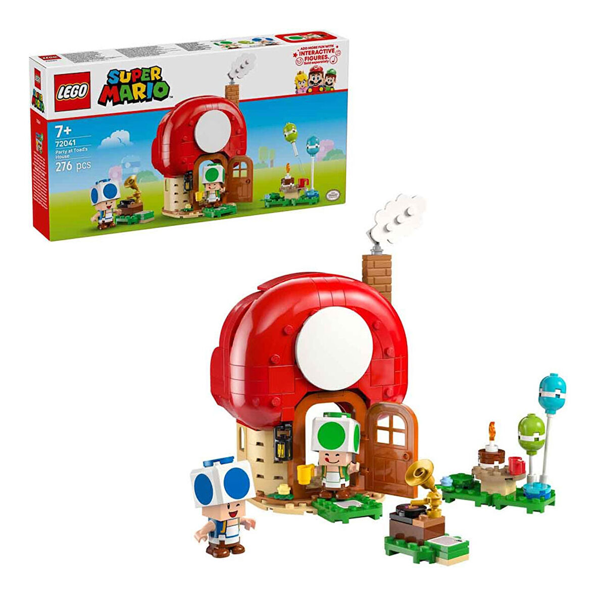LEGO Super Mario Toad Evinde Parti 72041