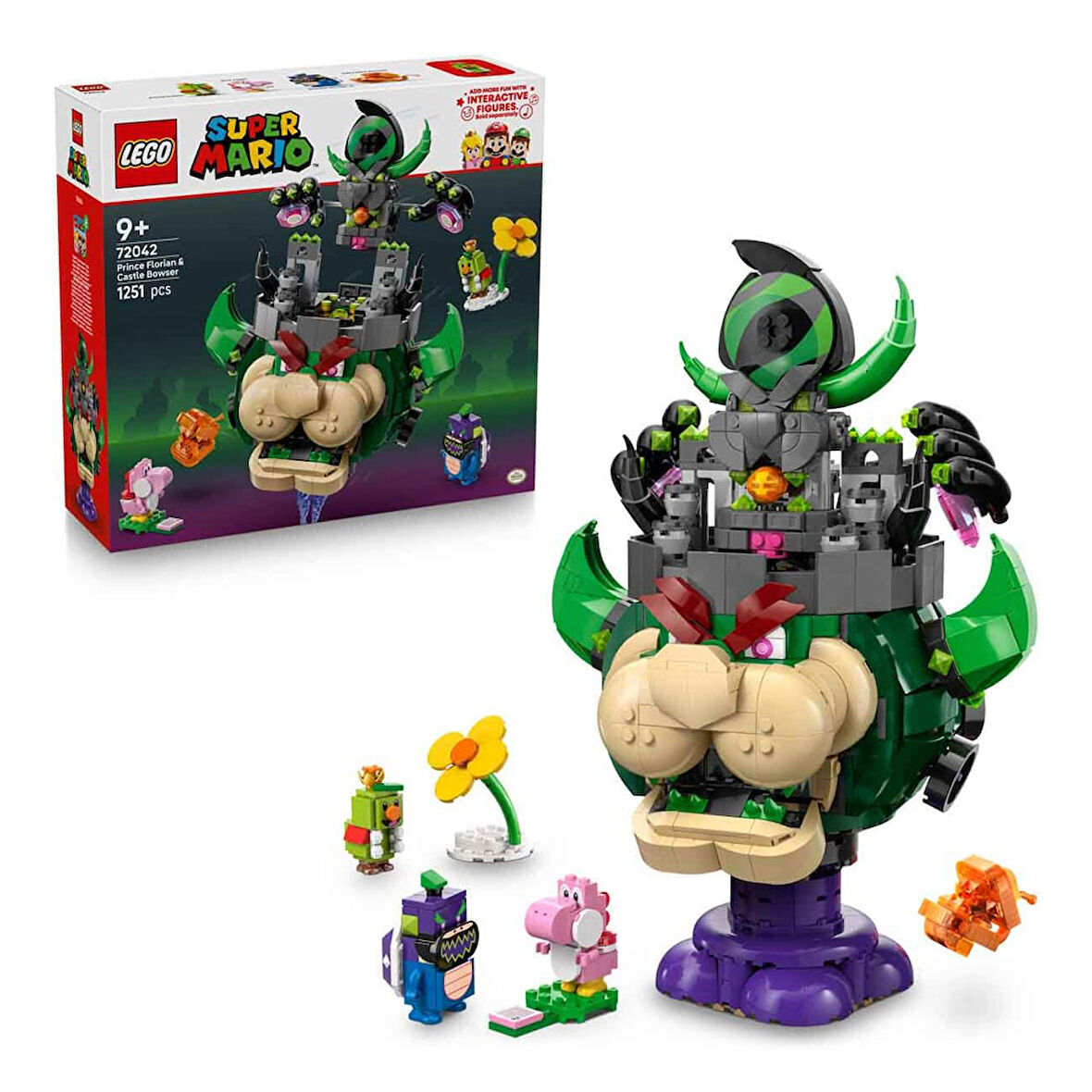 LEGO Super Mario Prince Florian ve Castle Bowser 72042