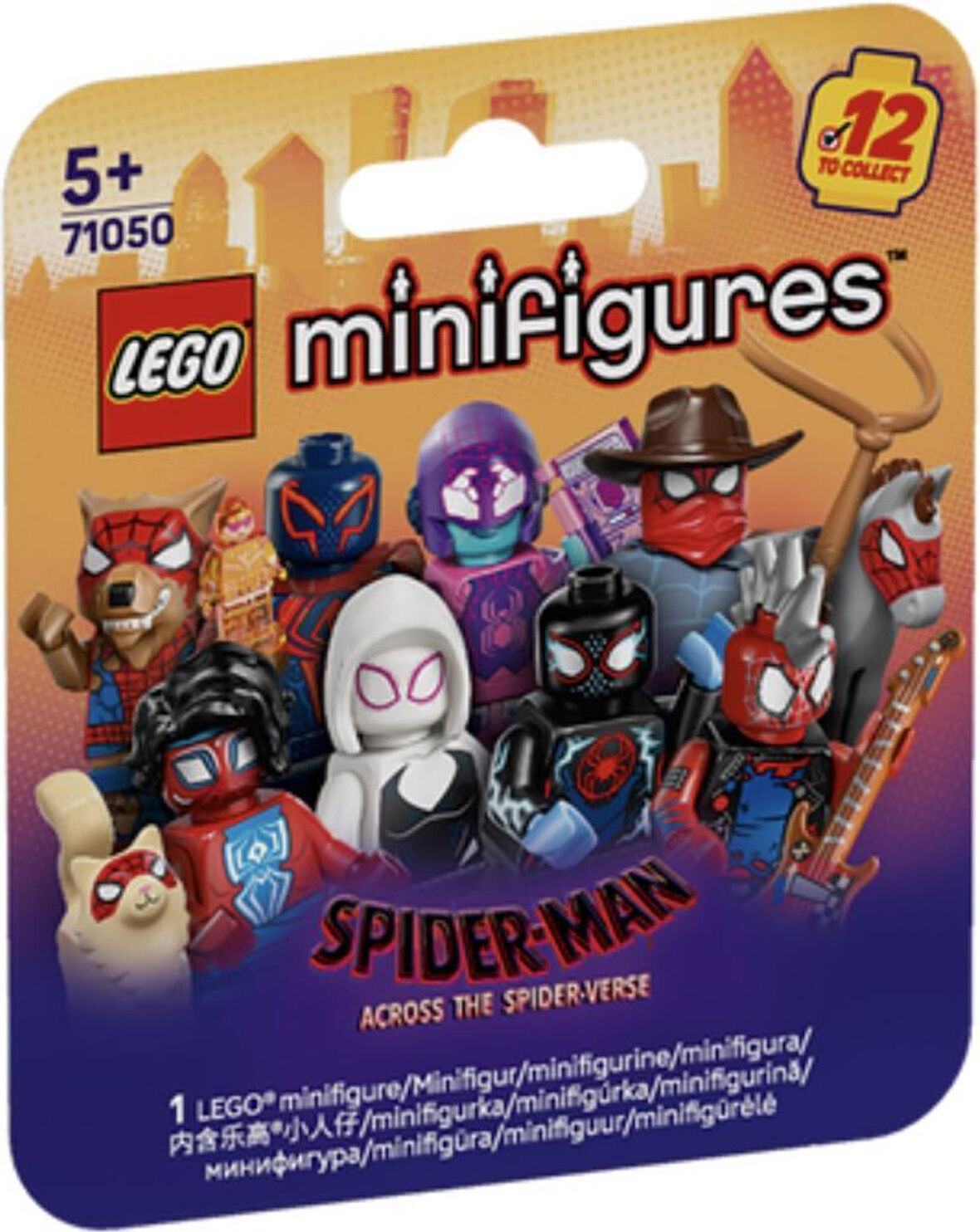 LEGO Minifigures 71050 Spider-Man: Across the Spider-Verse Series : Gizemli Paket (1 Adet)