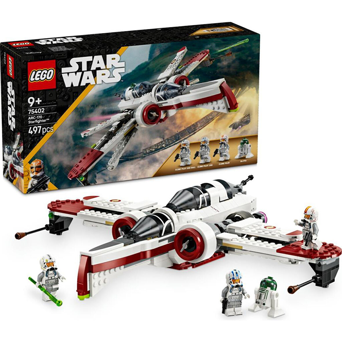 LEGO 75402 Star Wars: Sith’in İntikamı ARC-170 Starfighter™ 