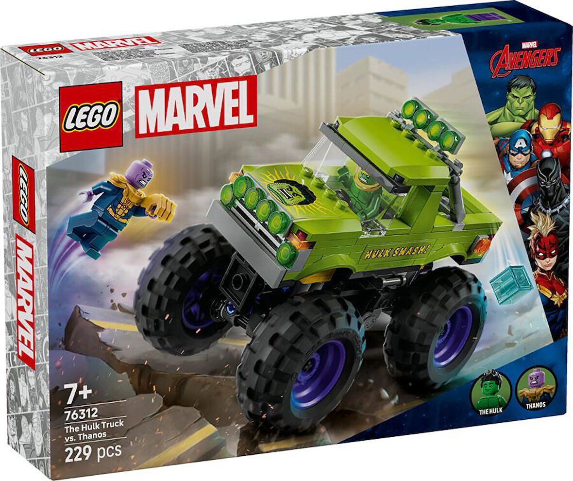 LEGO Super Heroes 76312 The Hulk Truck vs. Thanos
