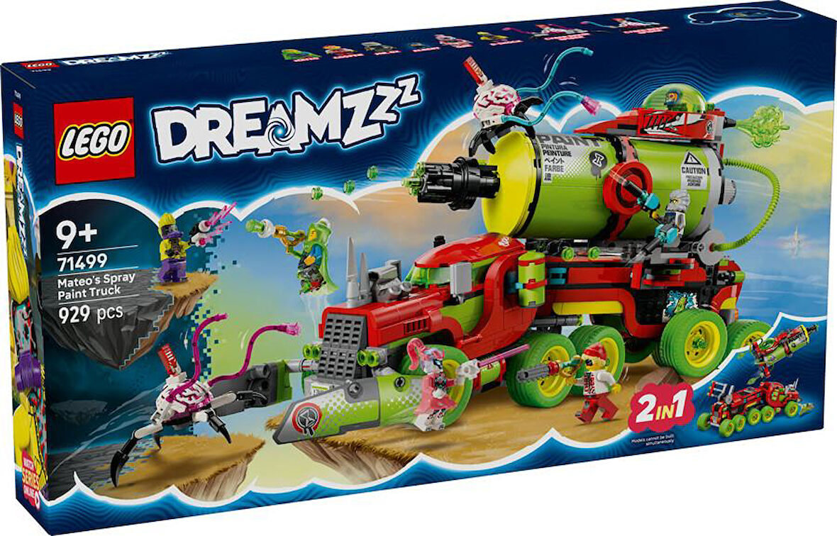 LEGO Dreamzzz 71499 Mateo's Spray Paint Truck
