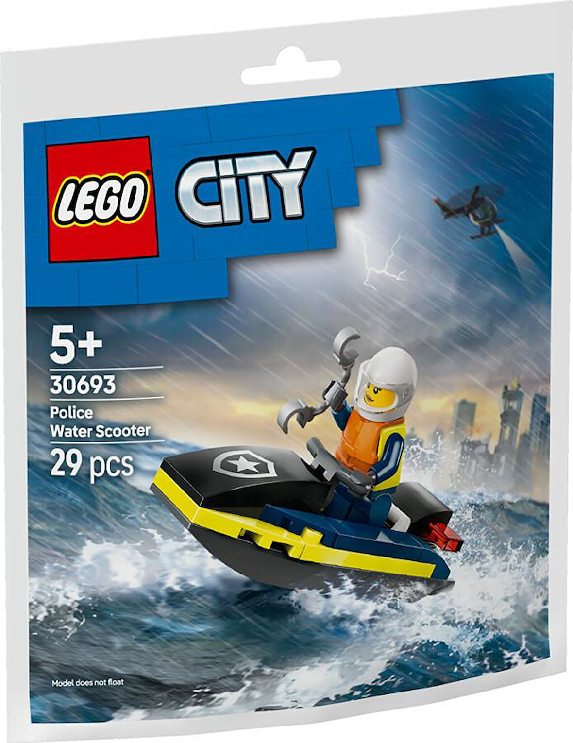 LEGO City 30693 Police Water Scooter