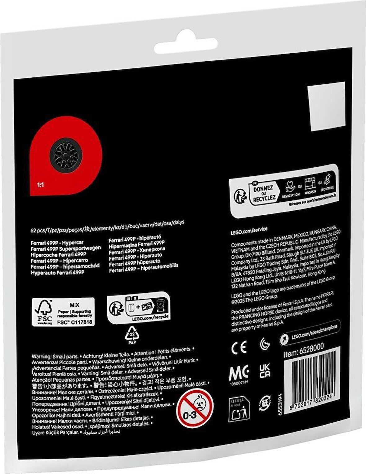 LEGO 30709 Ferrari 499P - Hypercar