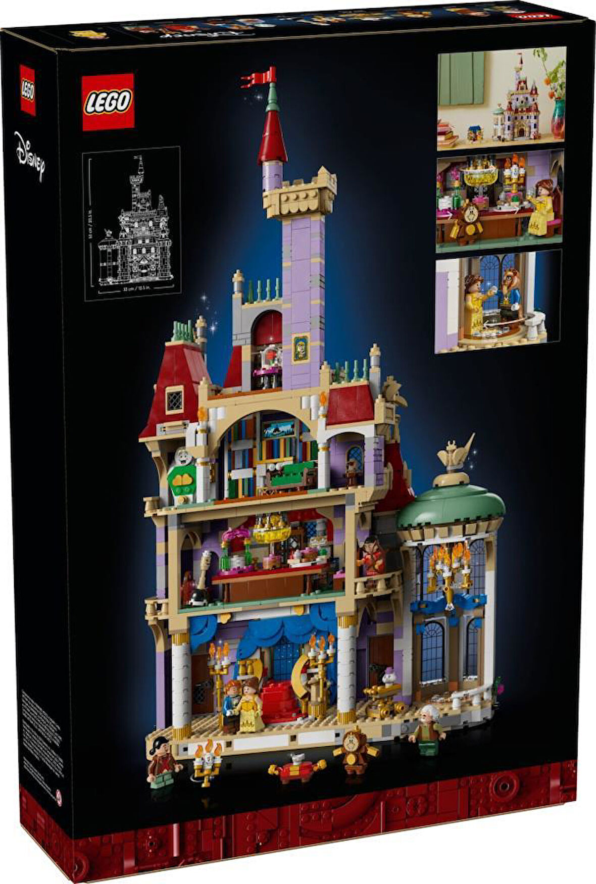 LEGO 43263 Güzel ve Çirkin Kalesi