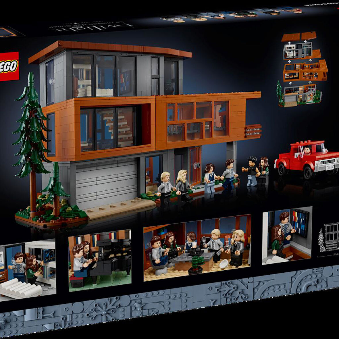 LEGO® İdeas 21354 Alacakaranlık Cullen Evi (1430 Parça)