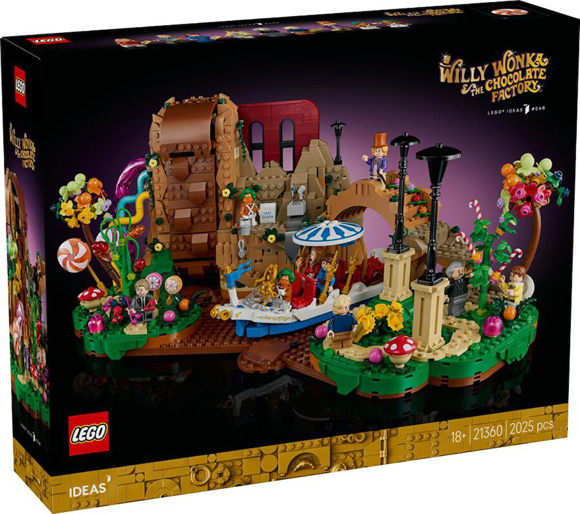 LEGO 21360 Ideas Willy Wonka ve Çikolata Fabrikası