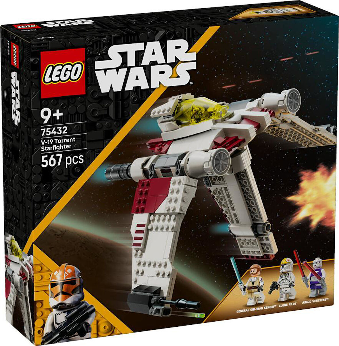 LEGO Star Wars 75432 V-19 Torrent Starfighter