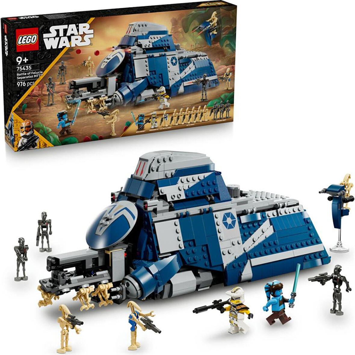LEGO 75435 Star Wars Klon Savaşları Felucia Savaşı Ayrılıkçı Tng 75435