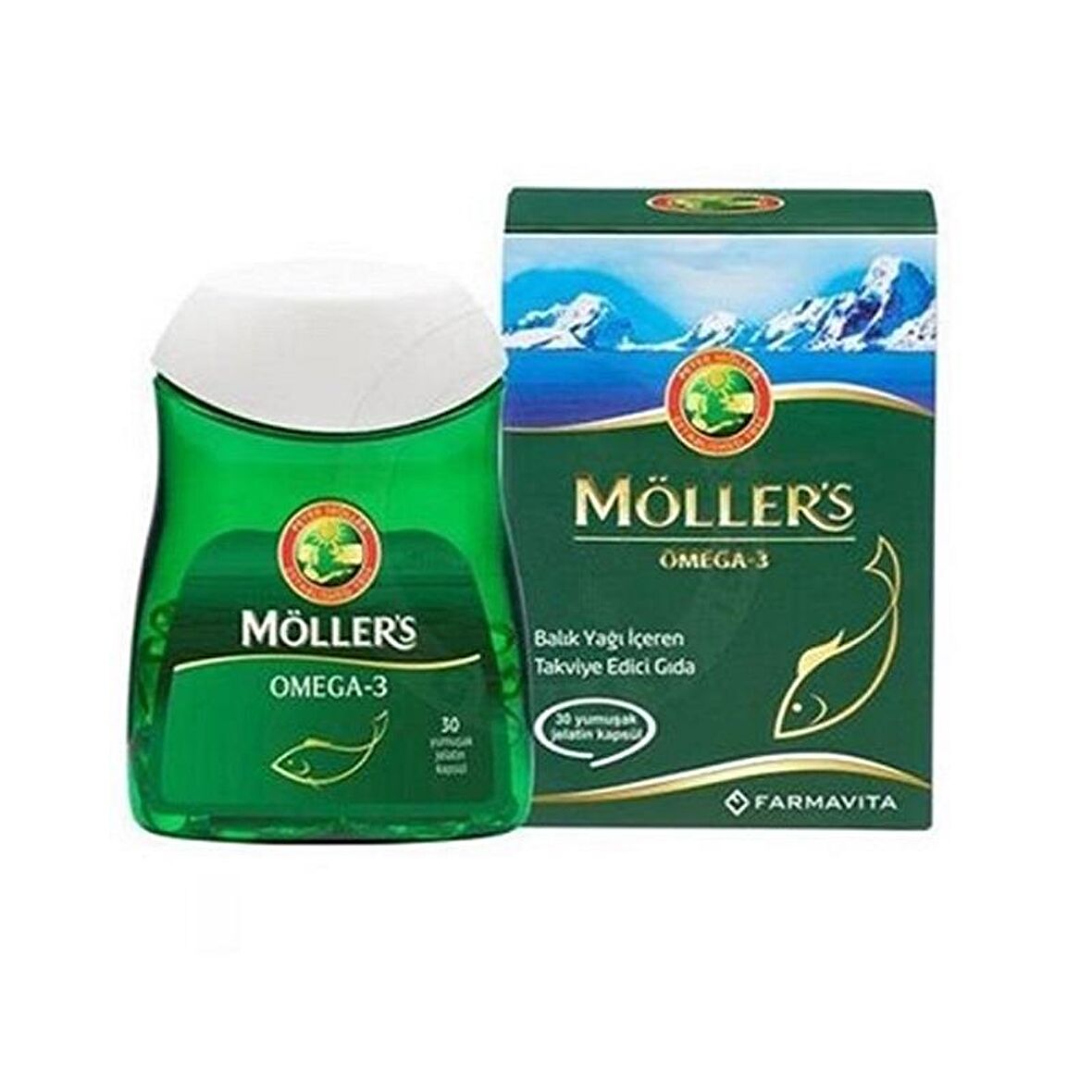 Möller's Omega-3 30 Kapsül