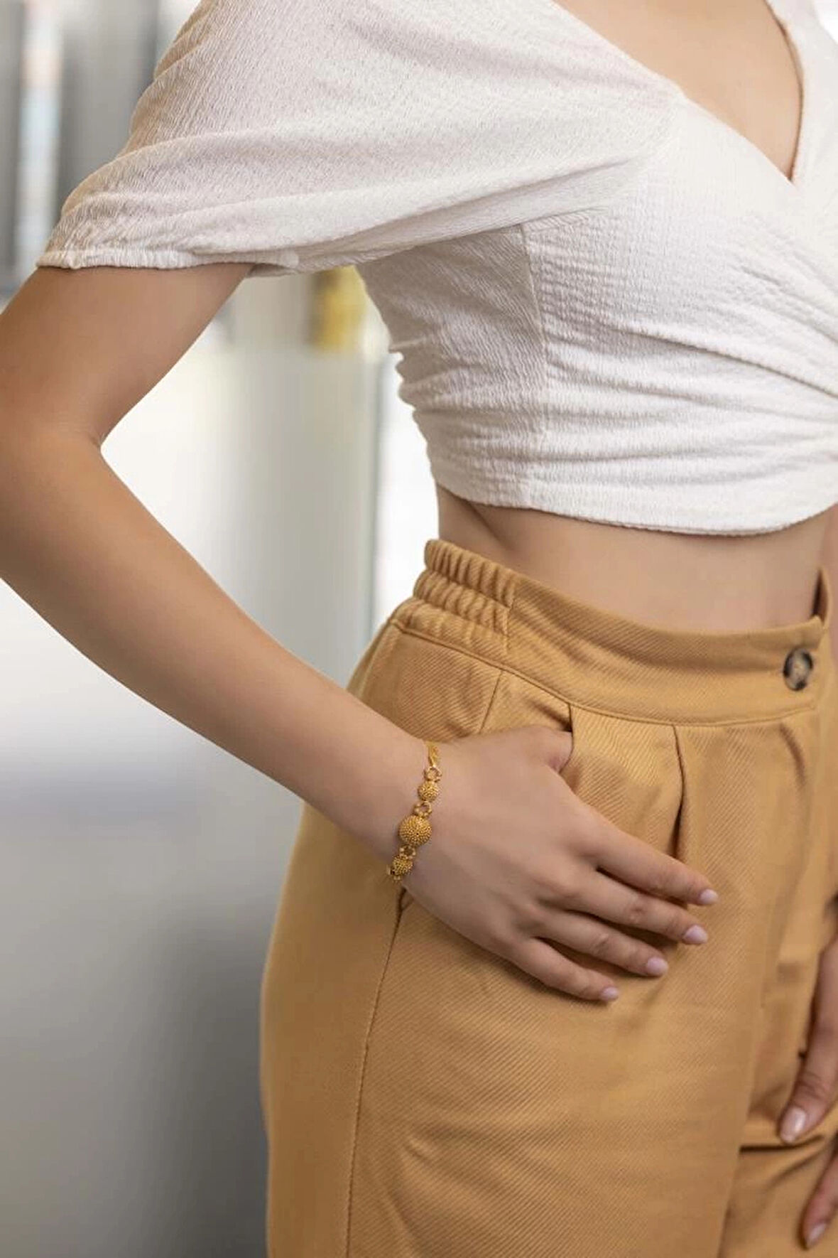 Yiğitbaşı Gold 22 Ayar Dorika Toplu Bileklik