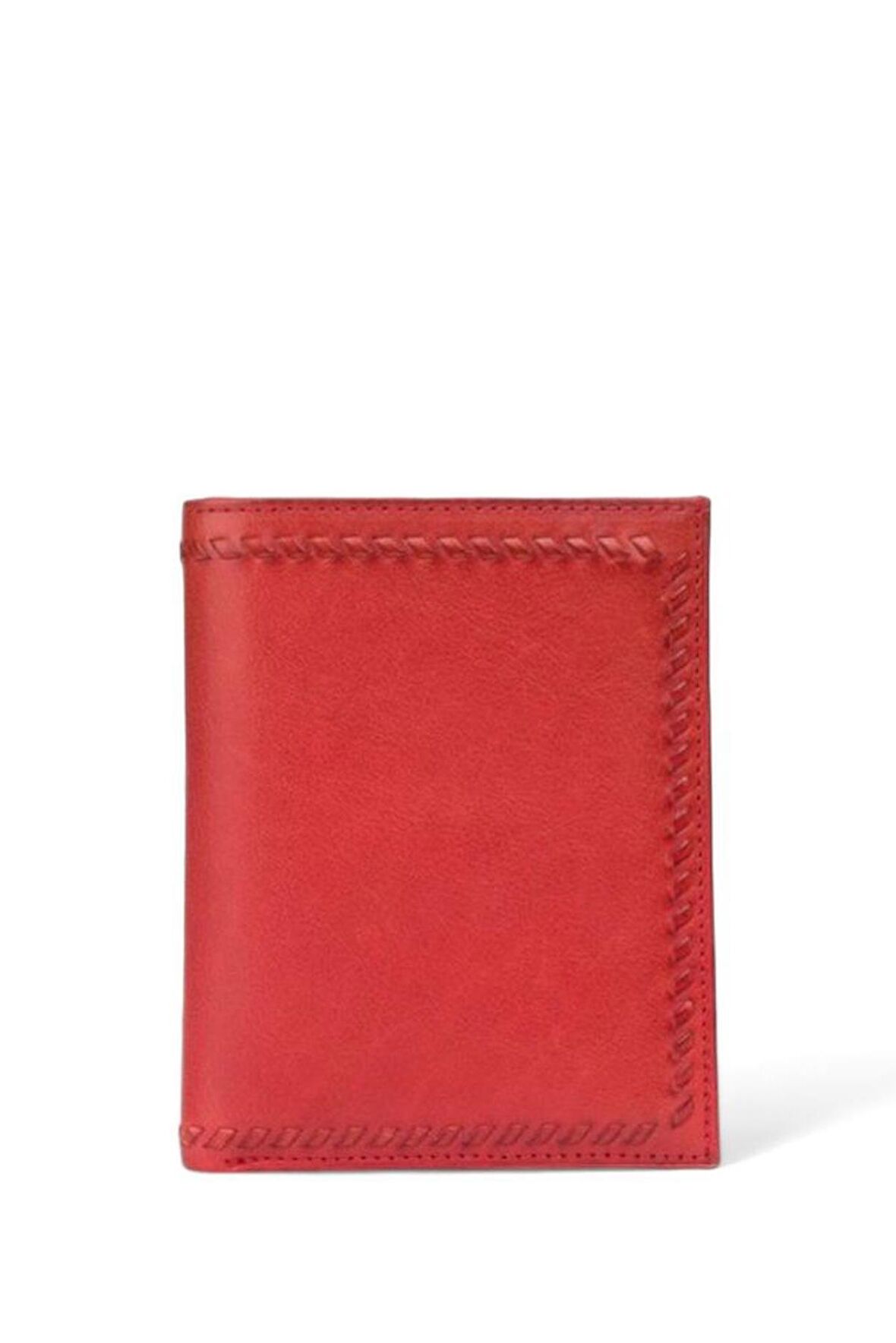Gön Valon Kırmızı Soft Deri Erkek Cüzdan 12 Valon
