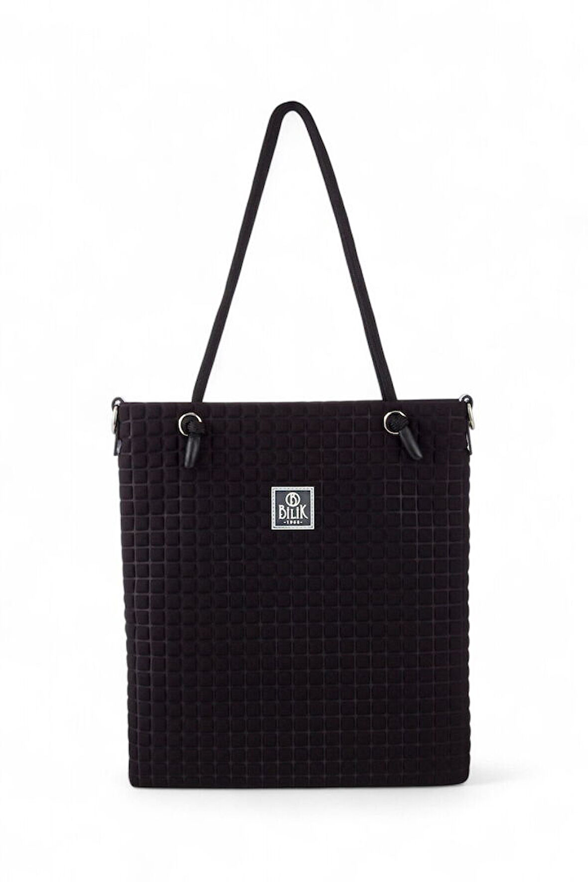 Bilik Deri Scuba Siyah Kadın Omuz Çantası BARBIE